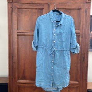 Athletic brand drawstring dress, M